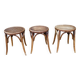 Ensemble de 3 tabourets Mahieu
