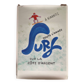 Original advertising poster "Surfing in Biarritz" Raymond Savignac 48x69cm 90's