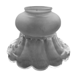 Tulipe / bulbe / globe décorée pour lampes à pétrole *5