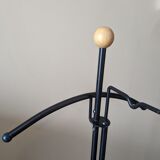 Vintage valet black and wood