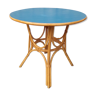 Rattan table 60s