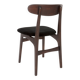 Black velvet armchair mid-century by Rajmund Halas, Poland, 1960.