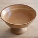 Compotier or fruit bowl on round terracotta base