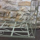 Bed bench wrought iron