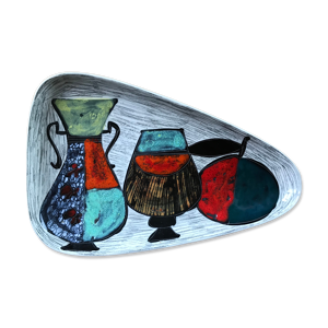 Coupe en faïence circa - 1960