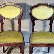 Pair of J&J KOHN Art Nouveau chairs from the Thonet era.