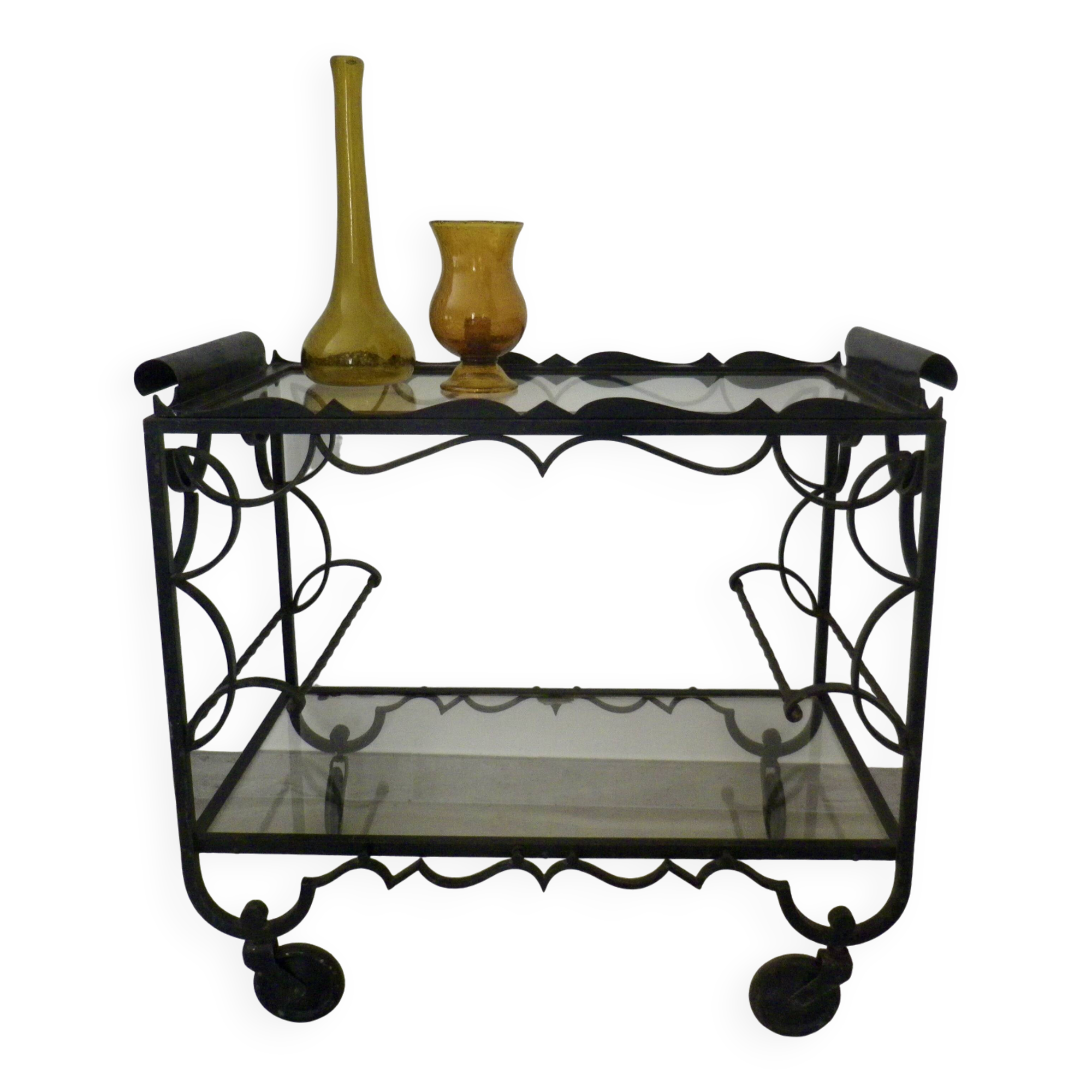 Vintage serving trolley from the 1930s-1940s.