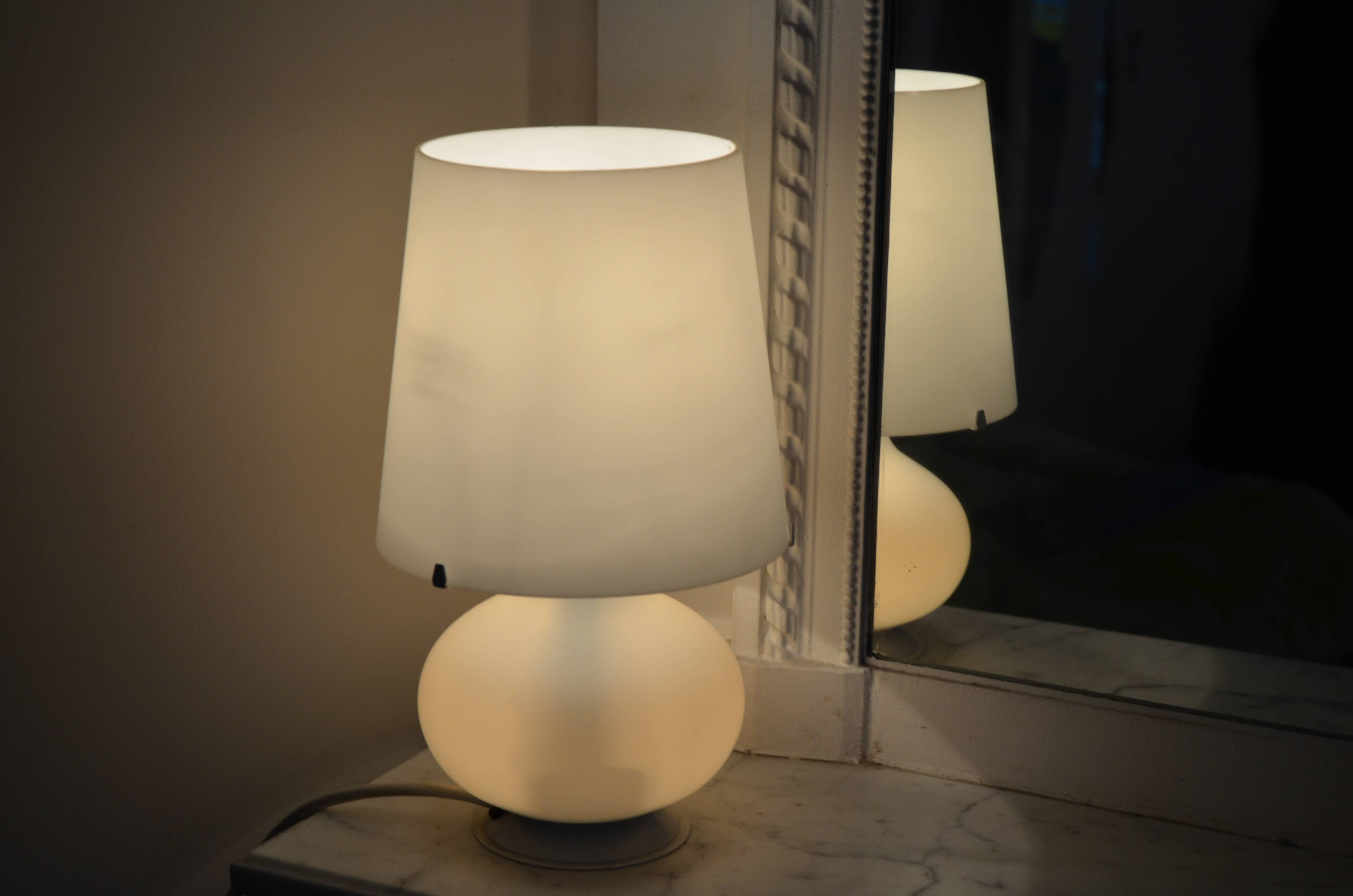 Max Ingrand lamp for Light Glass