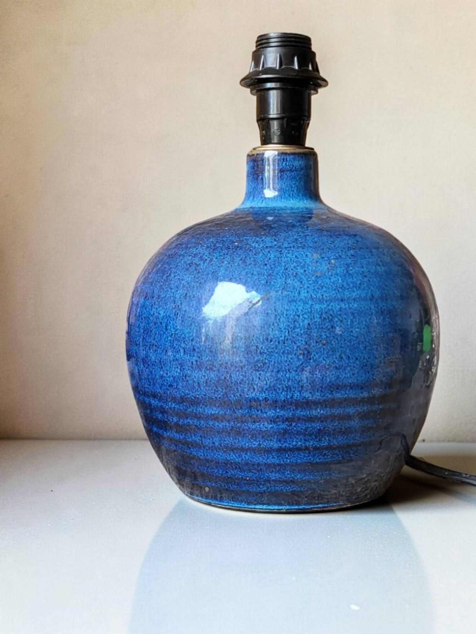 Lampe en grès Hurtault, Puisaye