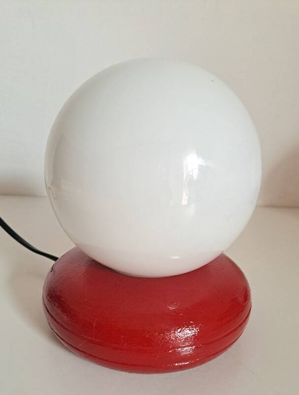Pair of revisited bedside lamps