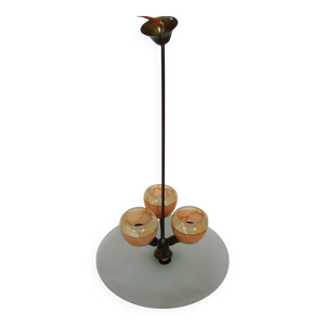 Art deco chandelier, - 1930s