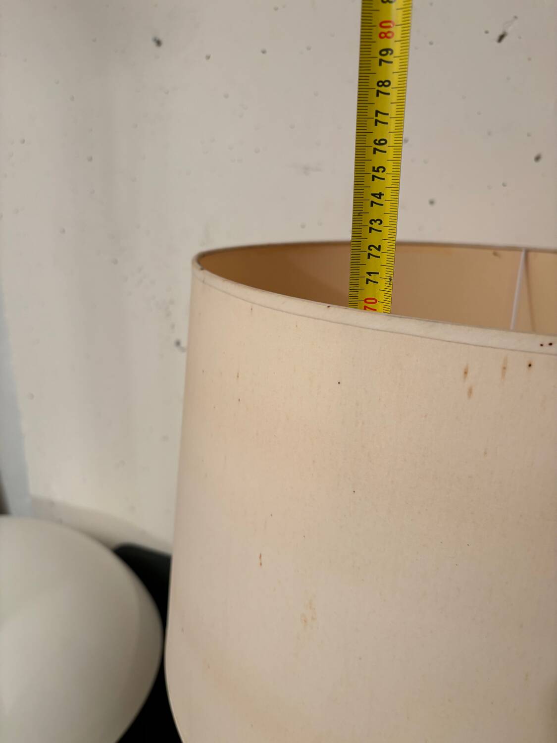 Aran table lamp in brass.Ciangiacomo creation 1970