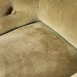 Pair of velvet armchairs