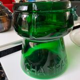 Glass champagne bucket