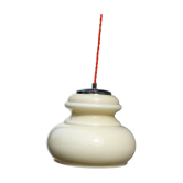 Space age suspension in opaline