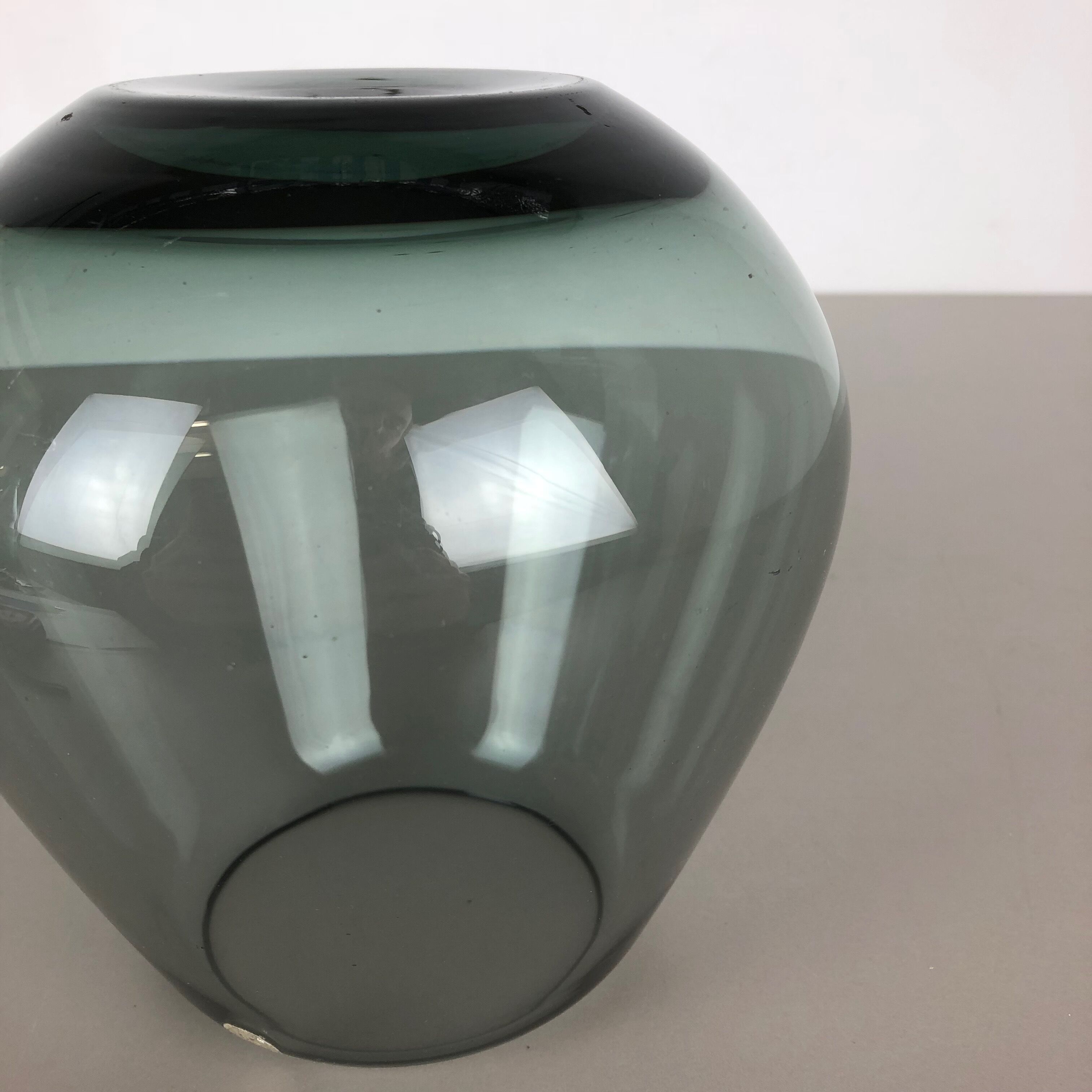 Vintage 1960s Turmalin Vase by Wilhelm Wagenfeld for WMF, Germany Bauhaus