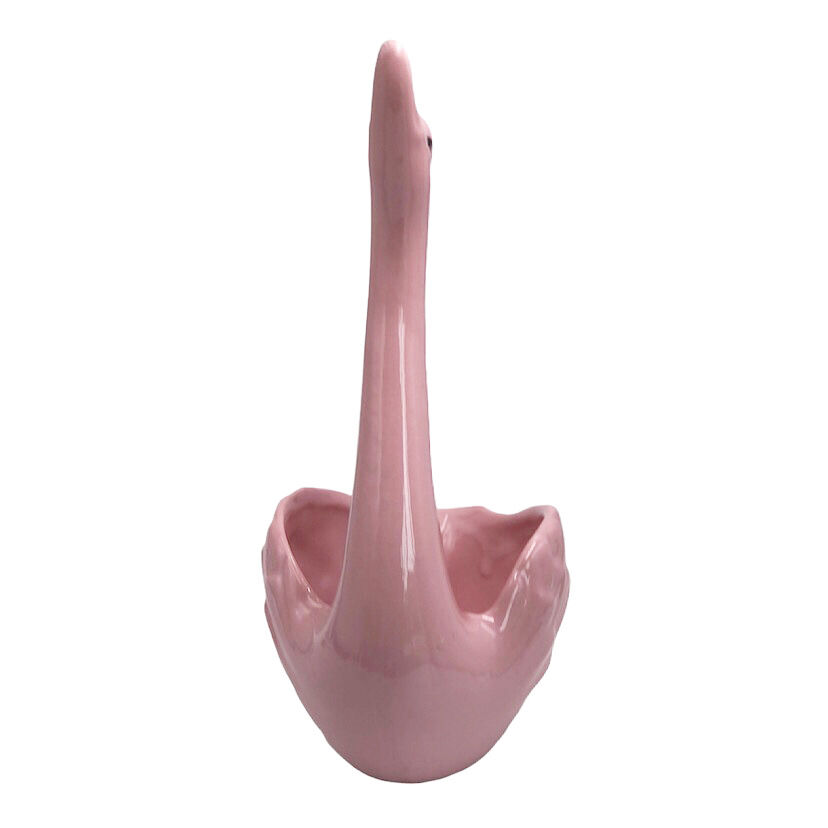 Vintage swan pot cache