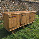 Vintage rattan sideboard 1960