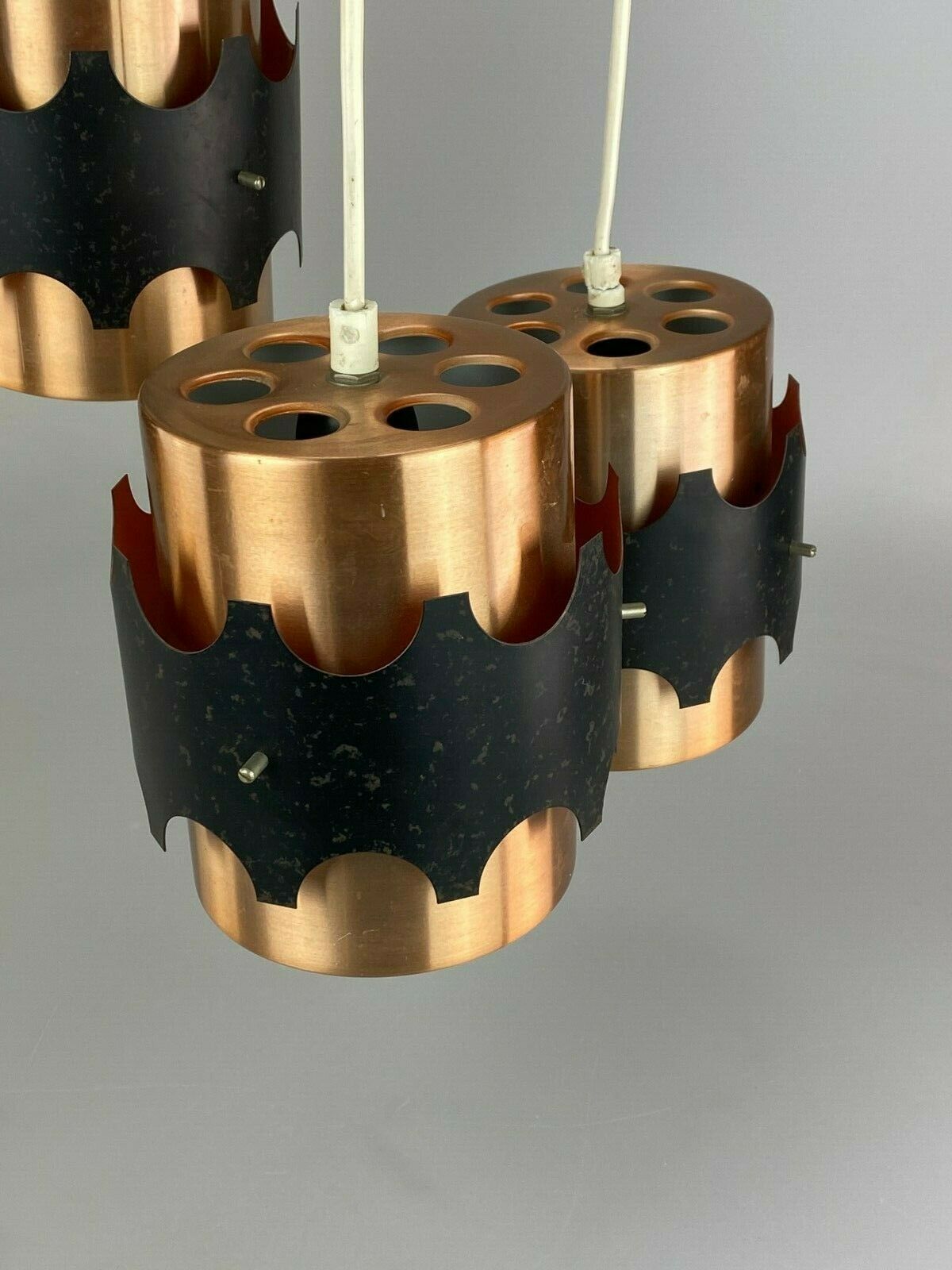 60s 70s lamp light ceiling lamp cascade lamp metal space age design