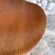 Teak 3107 butterfly chair Arne Jacobsen for Fritz Hansen, Teak 1965