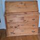 Bavarian secretary in solid pine — Natural wood