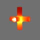 Suspension Jan Melis & Ben Oostrum pour Dark - Modèle « Crosslight » - Années 90, Pays-Bas