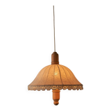 Wood and textile pendant from Sweden