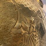 Parisian Lamp Art Nouveau Grapevines and Cabochons 1900 Belle Epoque