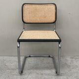 Set of 4 black Cesca Breuer chairs B32