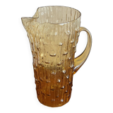 Large amber pitcher