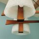 Teak chandelier