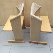 Italian chairs Due Sedie 'Canossa' by Gigi Sabadin