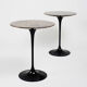 Pair of pedestal tables by Eero Saarinen for Knoll International