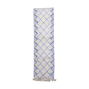 Tapis couloir berbère losange