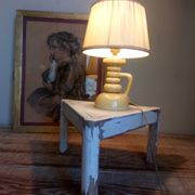 Vintage ceramic bedside lamp