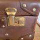 Antique cardboard suitcase