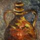 Italian still life painting in impressionist style
