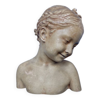 Buste de jeune fille « La rieuse »