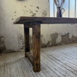 1950s pine farmhouse table 220cm