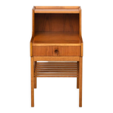 Scandinavian nightstand with double table top