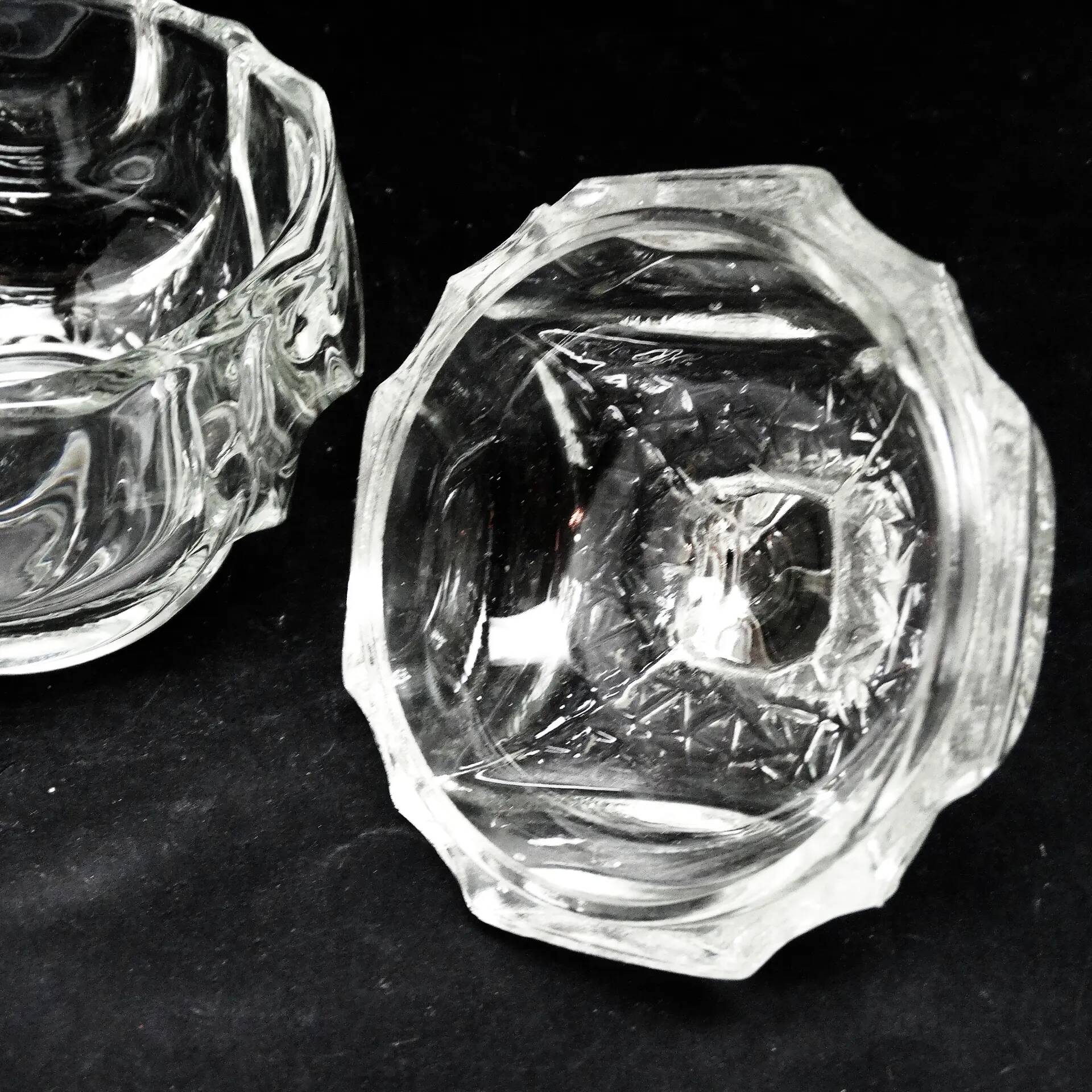 Sucrier, postmodernisme, verre pressé, Pologne, années 1960