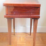 Lacquered wooden bedside