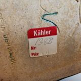 Table lamp, in ceramic, designed by Nils Kähler, for his, grandfather's company Hak