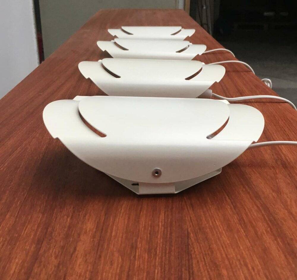 Danish wall lamp from the Space Age, type 3050, mid-century by Lyfa, 1960s.