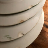 Dessert plates k and g lunéville