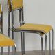 Pair of vintage Bauhaus chrome metal chairs