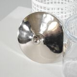 Sugar bowl by Josef Hoffmann for Bieffeplast, Italy, 1980s.