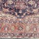 Navy Blue Orientel Style Vintage Persian Rug, 228x338 Cm