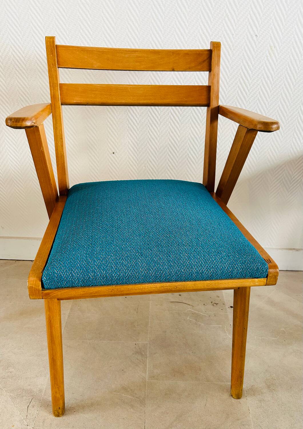 Vintage bridge armchair