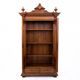 Unique Moorish style bookcase, circa 1870.
